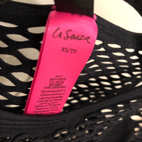 La Senza Crop Fishnet Undershirt XS - Picture 3 of 4